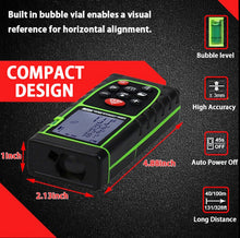Load image into Gallery viewer, Handheld Digital Laser Point Distance Meter Measure Tape Range Finder (ft/m)