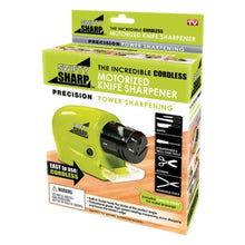 Load image into Gallery viewer, Swifty Sharp Cordless Motorized Knife Sharpener Battery Operated / Swifty Sharp Affûteur de couteau motorisé sans fil à piles