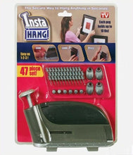 Load image into Gallery viewer, New Insta-Hang Picture Hanging Tool Set Wall Hook Set (47pc)